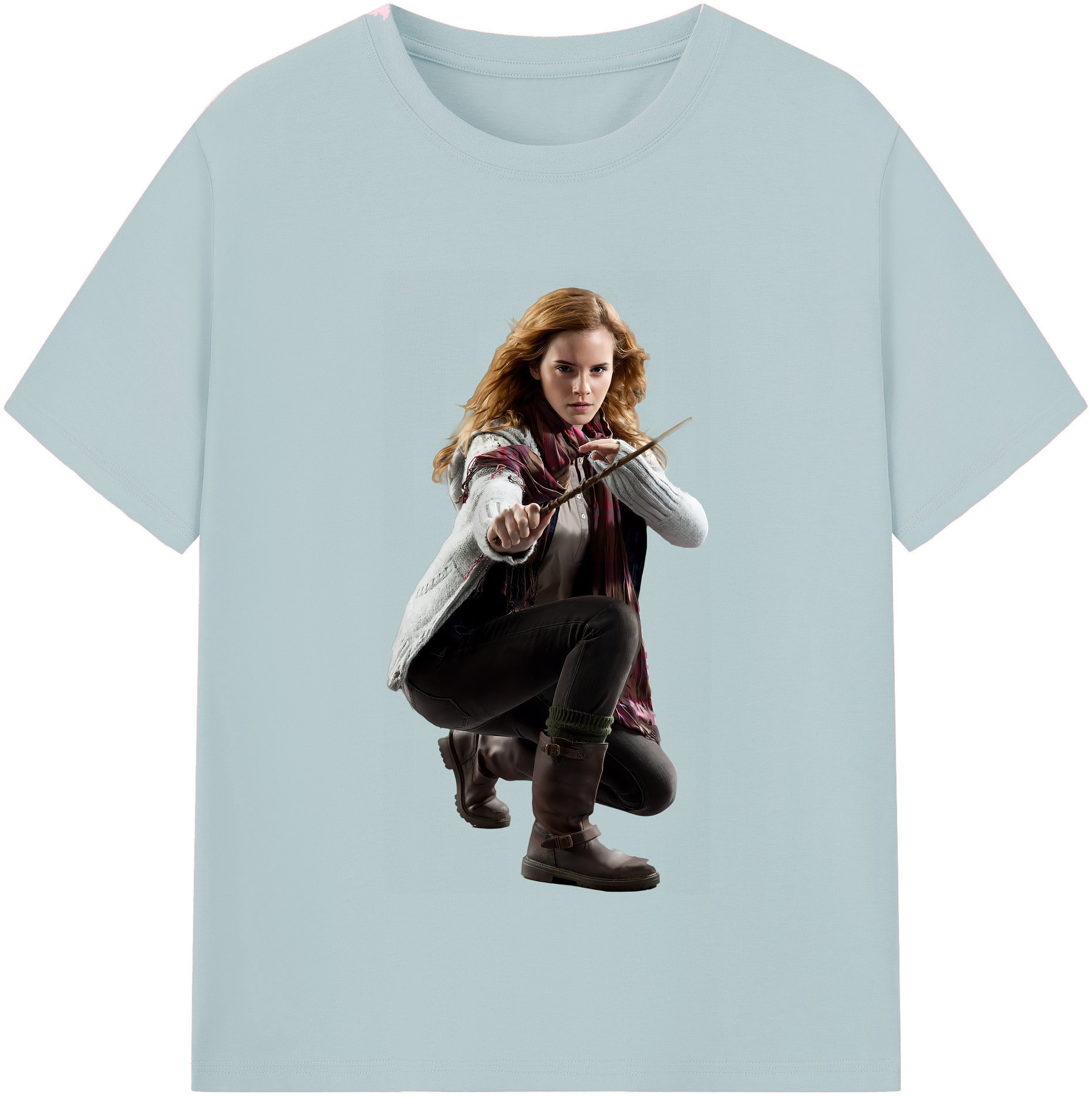 （画像用） Harry Potter ハリー・ポッターシリーズ 綿100％半袖Tシャツ（フロントプリント）